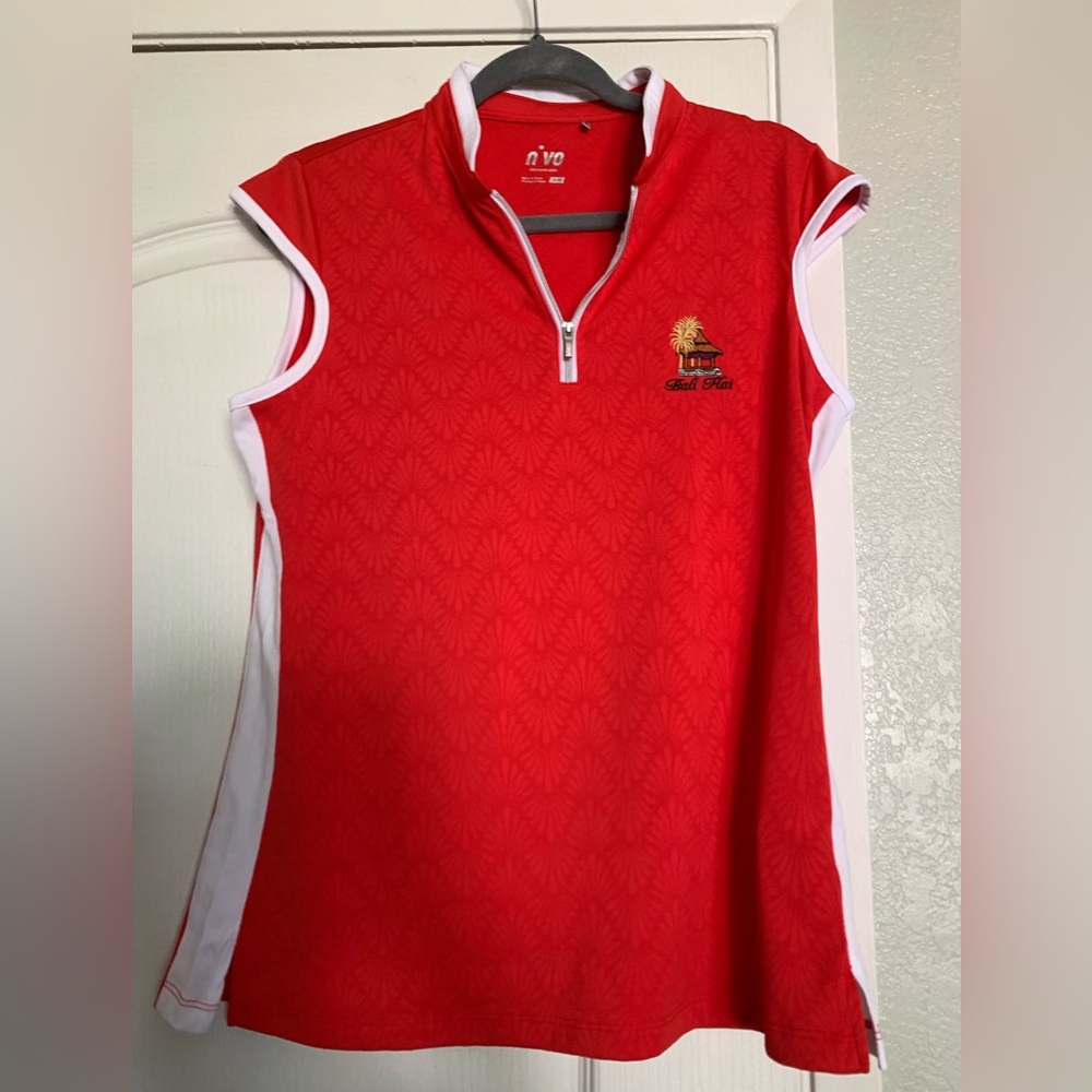 Women’s golf sleeveless Bali Hai shirt